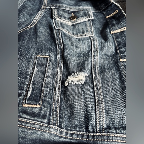 🔥 Decree distressed denim jacket - Picture 6 of 8